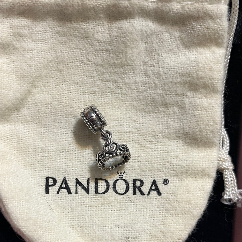 Pandora Princess crown charm